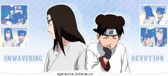 imagini ten ten and neji