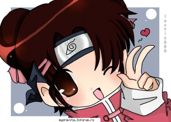 imagini ten ten and neji