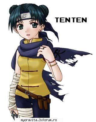imagini ten ten and neji