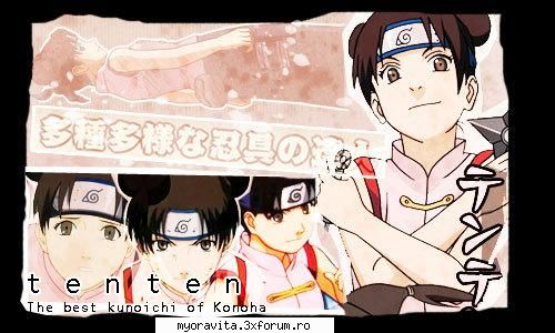 imagini ten ten and neji